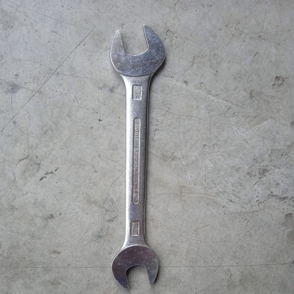 ประแจปากตายคู่ 3/8W-7/16W KING DICK SLW606 ENGLAND