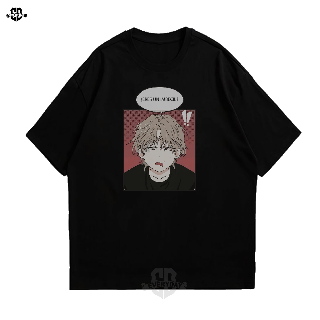 EVRD เสื้อผ้าเสื้อยืดแขนสั้น Manhwa BL Yoe Taejo Cotton Combed 24s