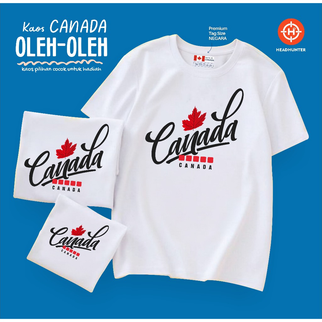 เสื้อยืดโดย CANADA OTTAWA USING A STATE TAGSAL COTTONJ 30S MATERIAL PREMIUM SOUVENIR ของขวัญ