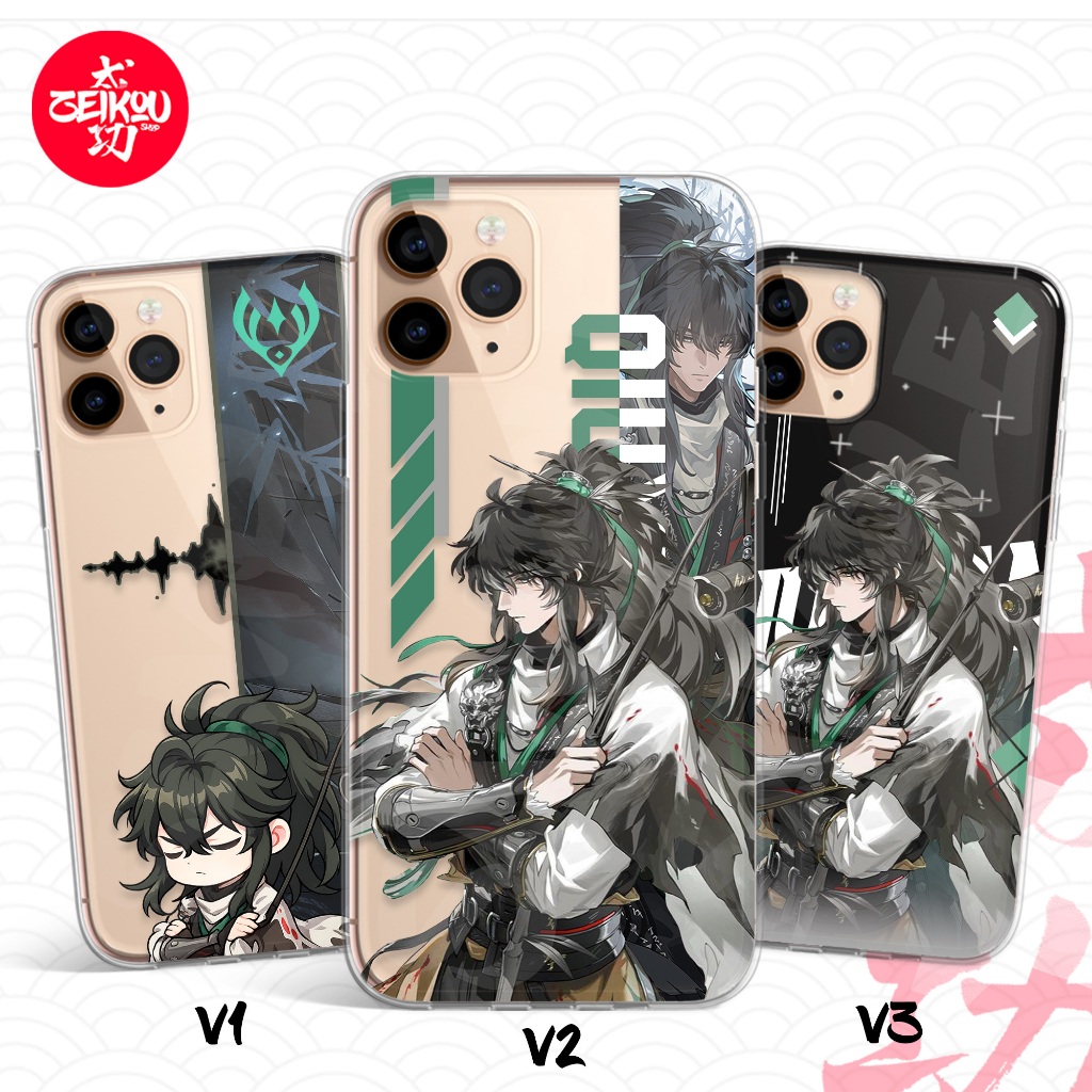 เคส HP Premium Wuthering Waves - Qiuyuan Collection สําหรับโทรศัพท์ Iphone และ Android ทุกประเภท