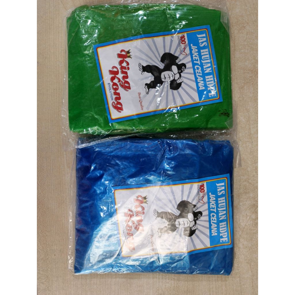 เสื้อกันฝน King Kong Evolution HDPE – รุ่นแจ็คเก็ตและกางเกง