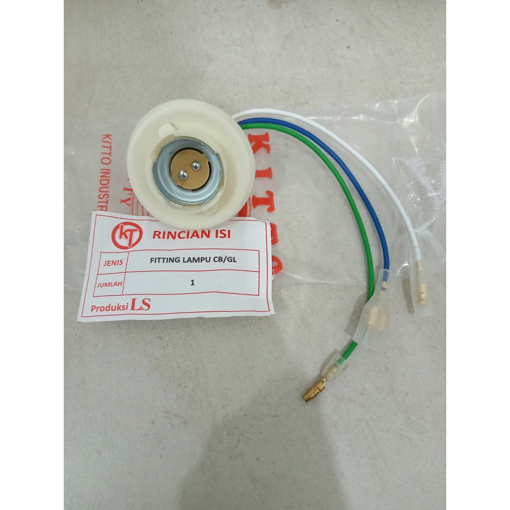 ชุดข้อต่อซ็อกเก็ตไฟหน้า Honda GL 100 COP CB GL 100 KITTO