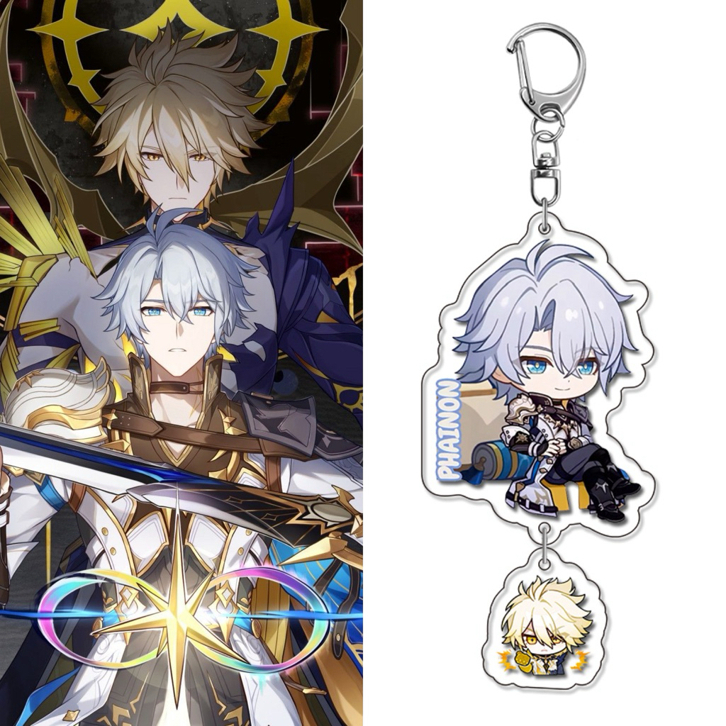GANTUNGAN Honkai Star Rail Painon พวงกุญแจอะคริลิค