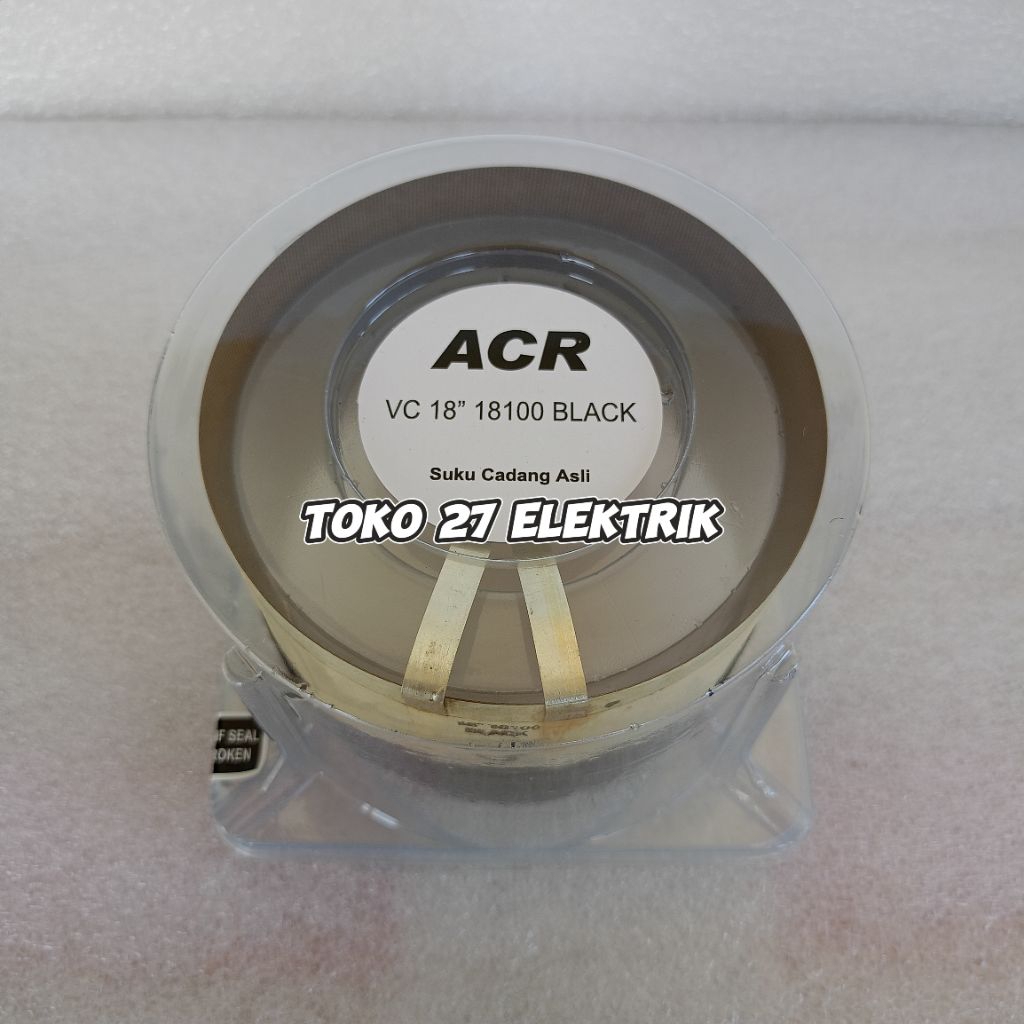 Spool Voice Coil ACR 18 นิ้ว 18100 BLACK Voice Coil ACR 18" 18100 BLACK