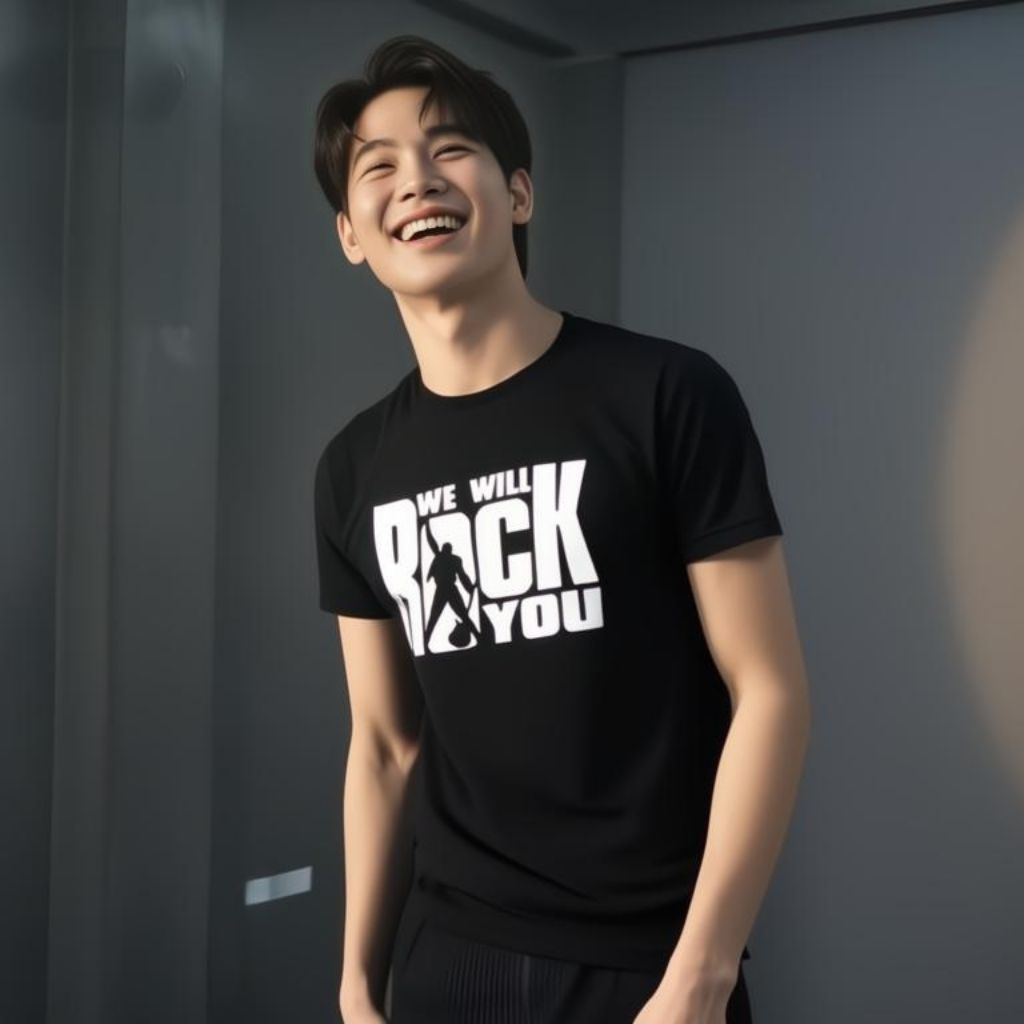 We Will Rock You Premium Combed 24s Music T-Shirt - ML XL XXL XXXL