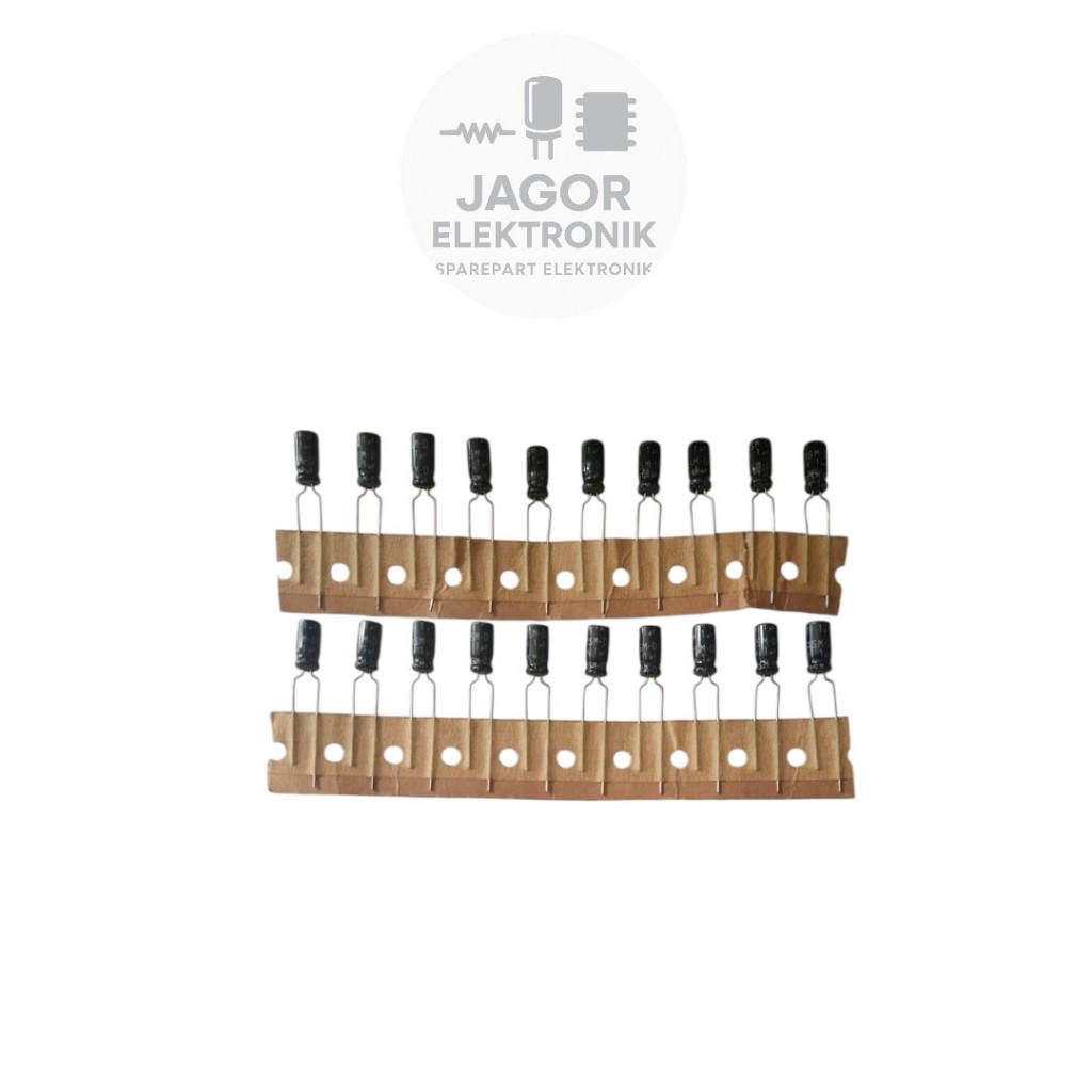 10 ชิ้น - Elko 50v 1uf BP ยี่ห้อ SM-D Renceng