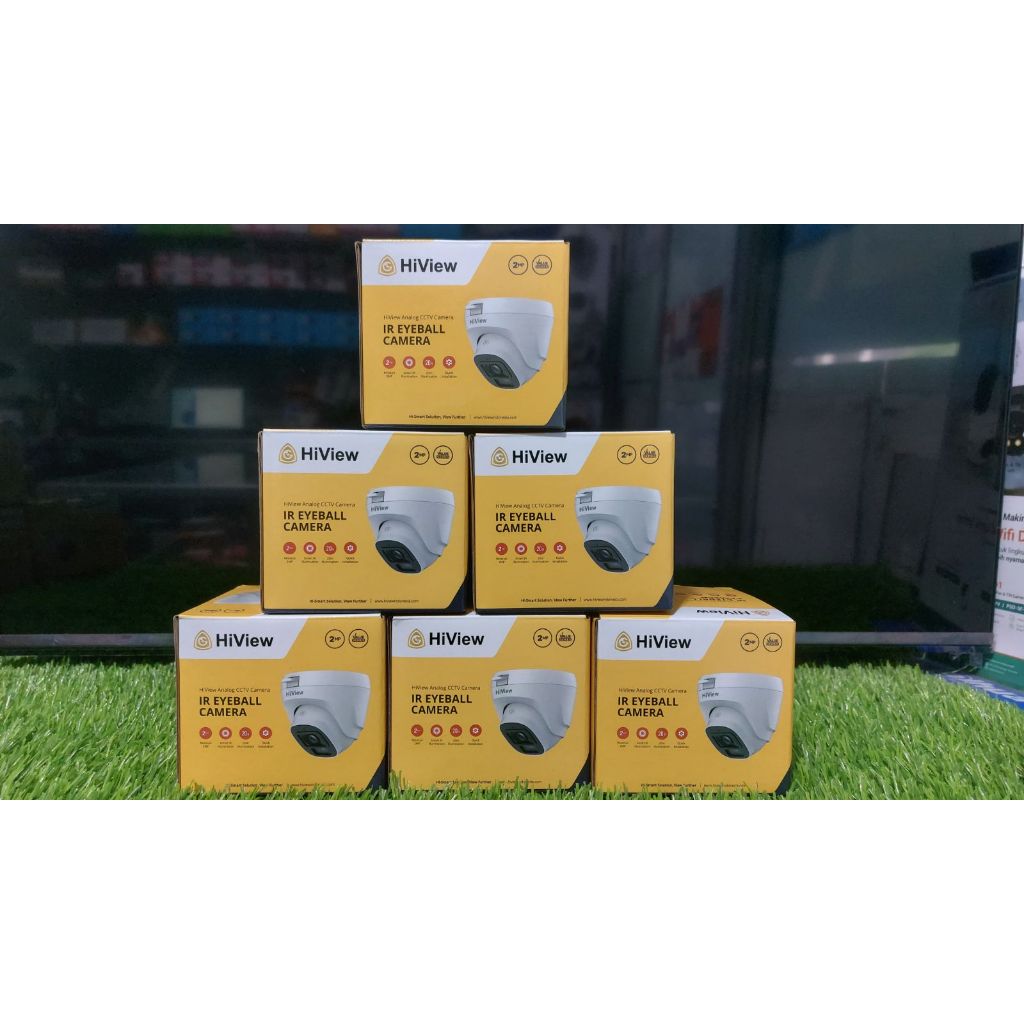 MC CCTV - กล้องวงจรปิด INDOOR HIVIEW T1A20 Camera HDCVI Fix-Foral 4in1 EYEBALL COOPER