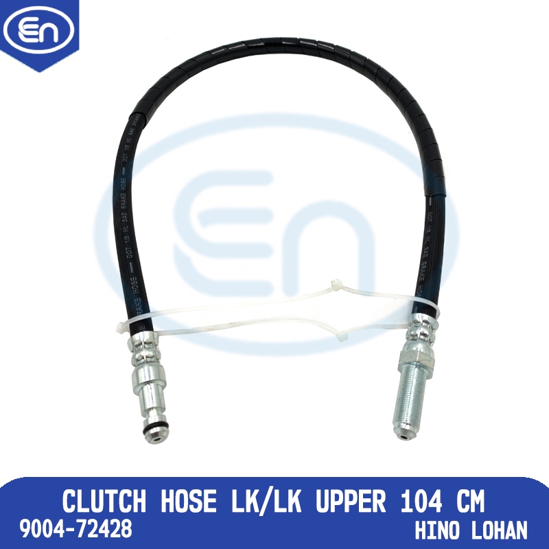 UPPER CLUTCH HOSE LK/LK 104 CM LENGTH HINO LOHAN FM260TI HINO 500 9004-72428