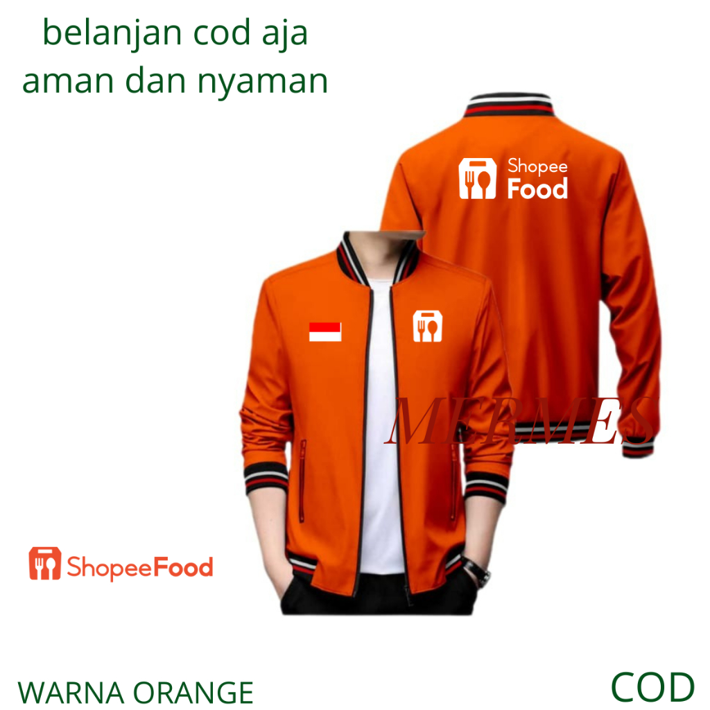 ใหม่ล่าสุด RUBBY DRIVER SHOP_แจ็คเก็ตฤดูหนาวอาหาร / เสื้อแจ็คเก็ต SHOPEEFOOD / เสื้อแจ็คเก็ตพิมพ์หน้