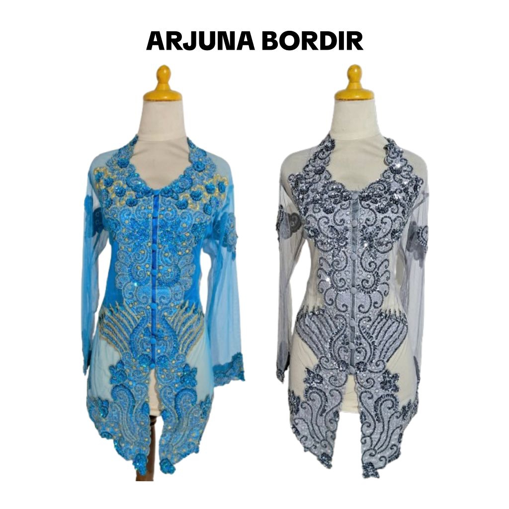 ARJUNA EMBROIDERED SEQUIN KEBAYA สําหรับการเชื่อม