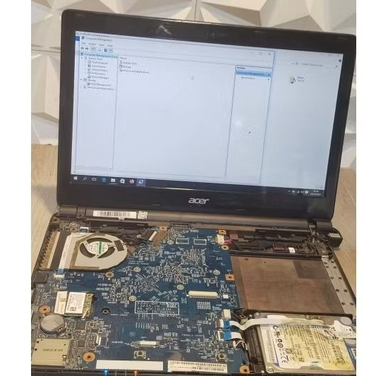 MESIN เมนบอร์ดเมนบอร์ดแล็ปท็อปปกติ Acer Aspire E1-410 N2840 หน่วยความจํา 4GB NORMAL