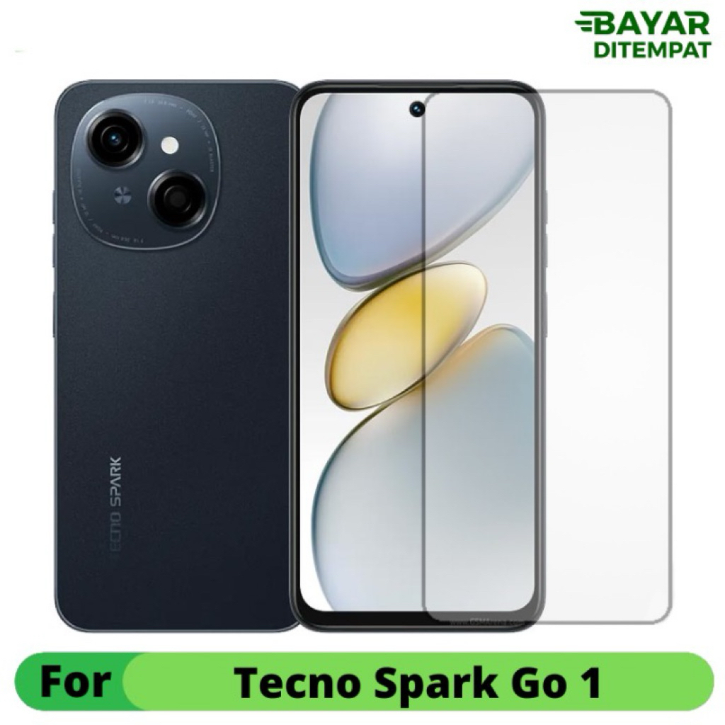 LAYER FULL SCREEN ฟิล์มกระจกนิรภัยสําหรับ TECNO SPARK GO 1 SPARK Go 2024 Full SCREEN Anti-Scratch SC