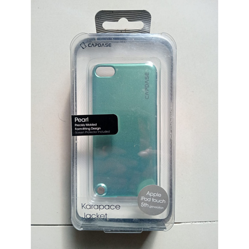 HIJAU OEM Hard Case สําหรับ Apple ipod touch 5/6/7TH - สีเขียว