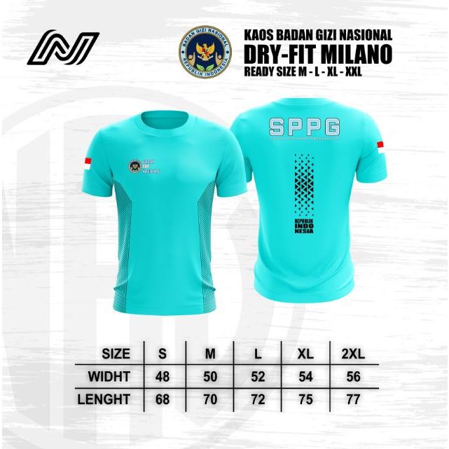 เสื้อยืด BGN-SPPG BGN DRYFIT MILANO PREMIUM