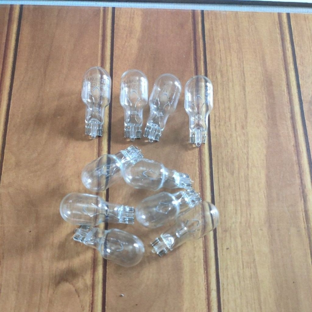 T16 12VOLT W16W W16 KOITO JAPAN REVERSE หลอดไฟ