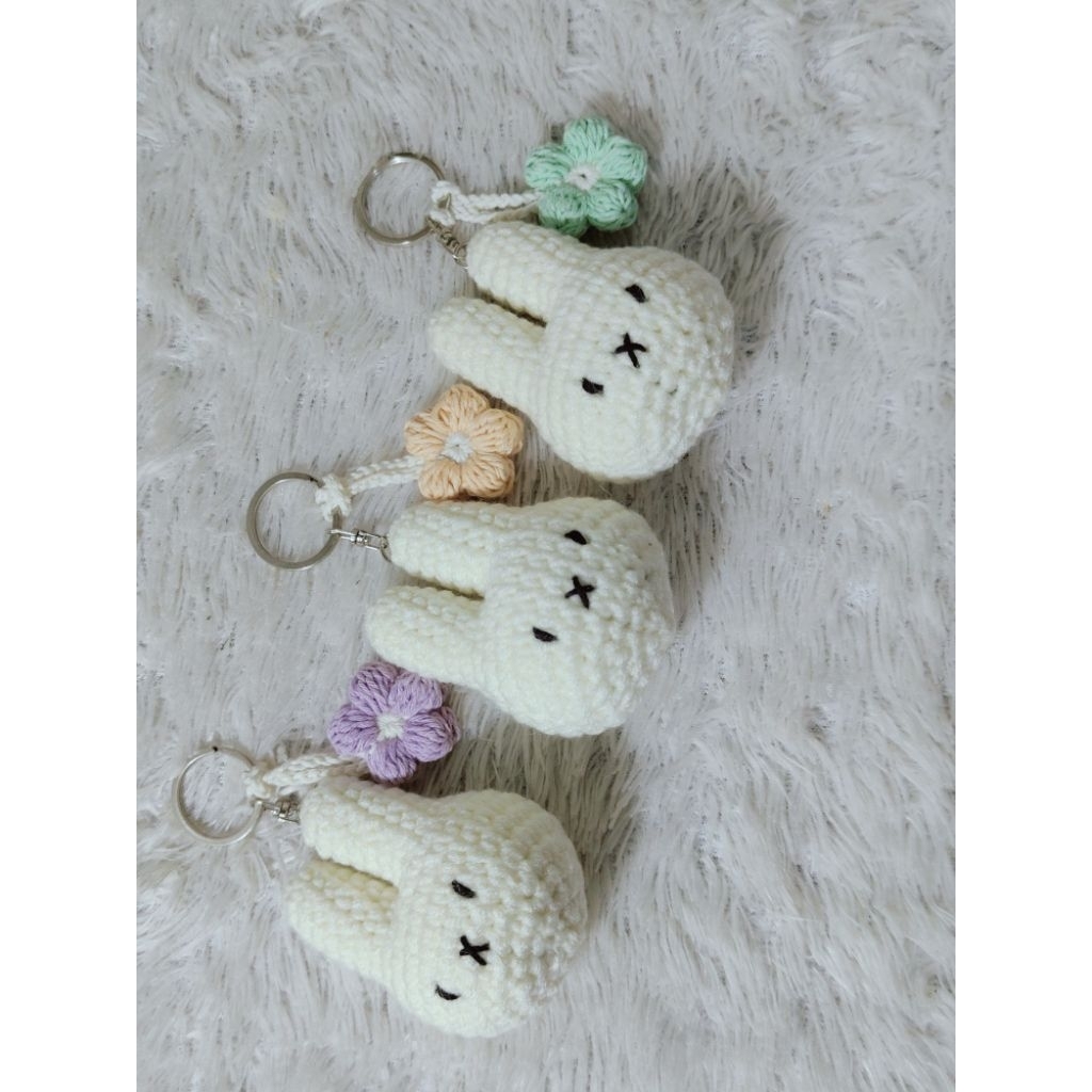 พวงกุญแจโครเชต์ Miffy Miffy bagcharm