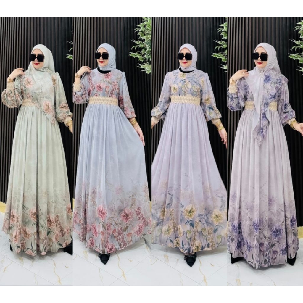 Kimiko mabelle เดรสพรีเมี่ยม by aldisaa