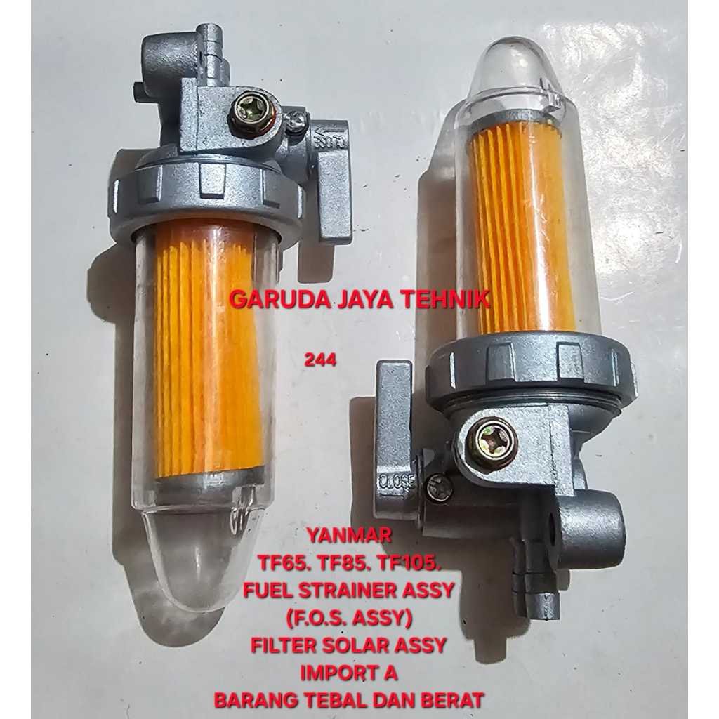 MESIN YANMAR TF65 TF85 TF105 TF115 เครื่อง. กรองดีเซล assy TF65 TF85 TF105 TF115. กรองน้ํามันเชื้อเพ