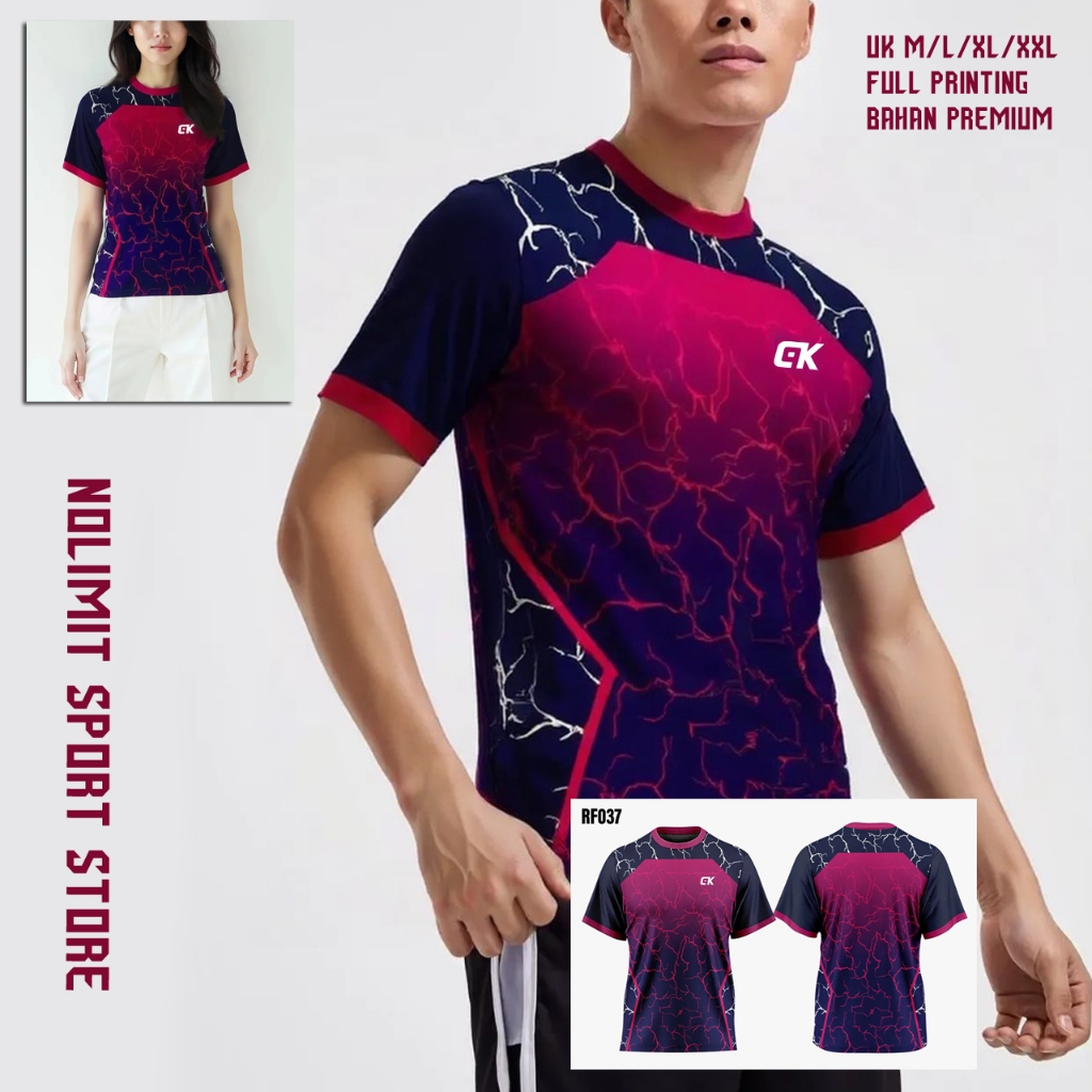 FULL PRINTING SPORTS T-SHIRT TRAINING JERSEY PRINTING