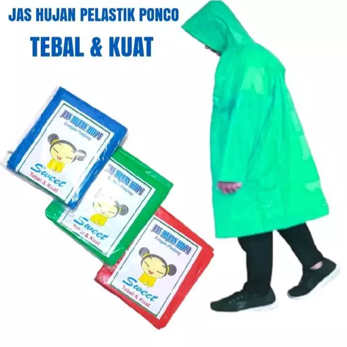ชุดเสื้อกันฝนพลาสติก LDPE HDPE - ชุดเสื้อและกางเกง