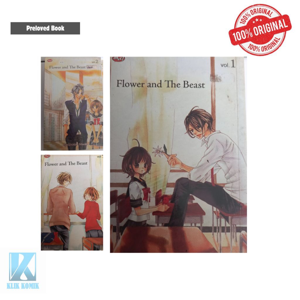 Miwako Original M&C Flower And The Beast Manga Comic