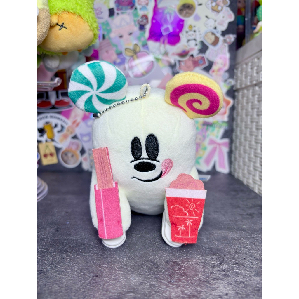 Mickey Mouse Ghost Disney Halloween Tokyo Disney Resort Plushie Ganci พวงกุญแจไหล่คลิป