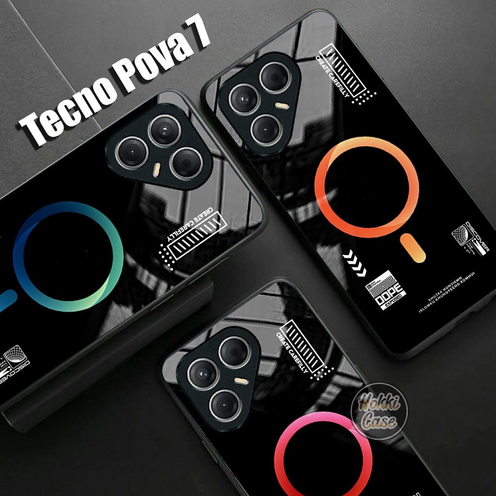 เคส HP Tecno Pova 7 - Tecno Pova 7 Glass Softcase - เคสโทรศัพท์ Tecno Pova 7 - Tecno Pova 7 Silicone