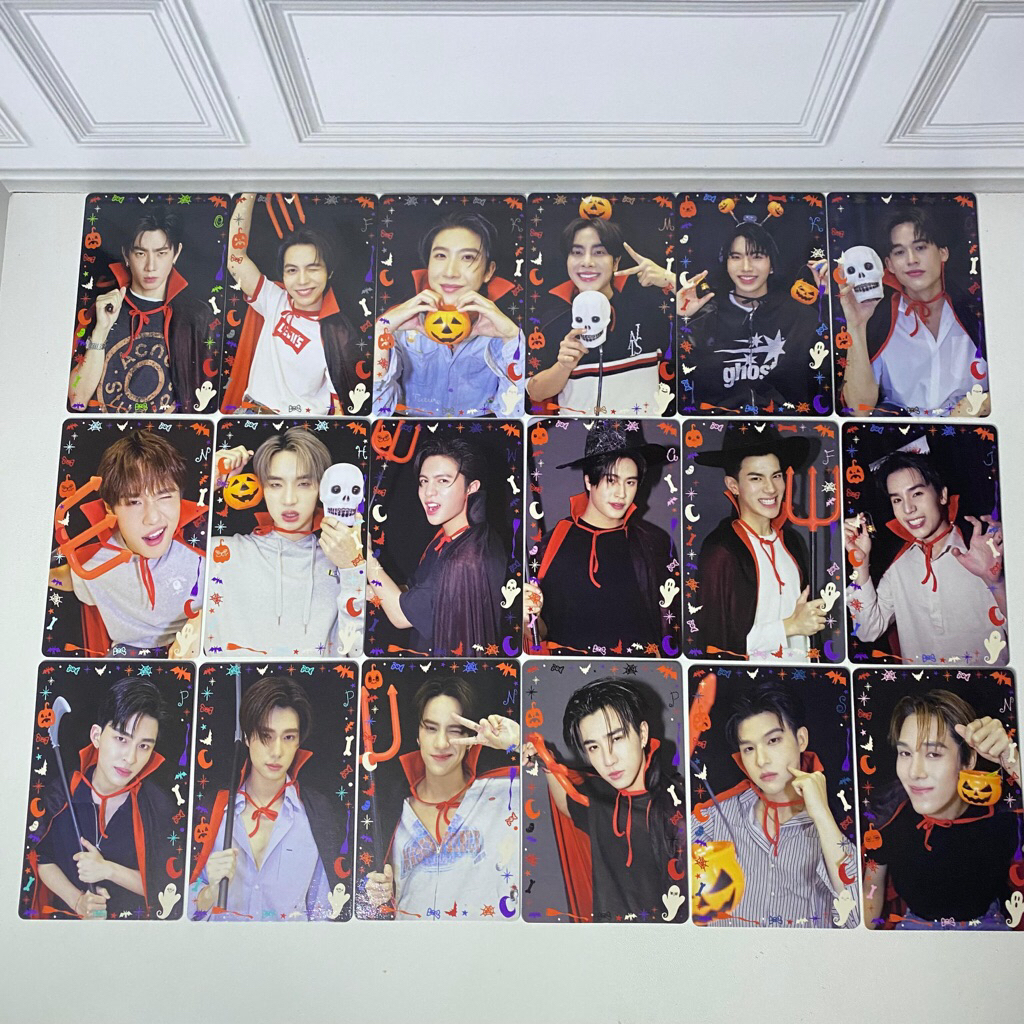 การ์ดสะสม TO CUTE TO SPOOK OFFICIAL GMMTV PC PHOTOCARD GMM TV HALLOWEN BOYS NUT WILLIAM JIMMY GAWIN 