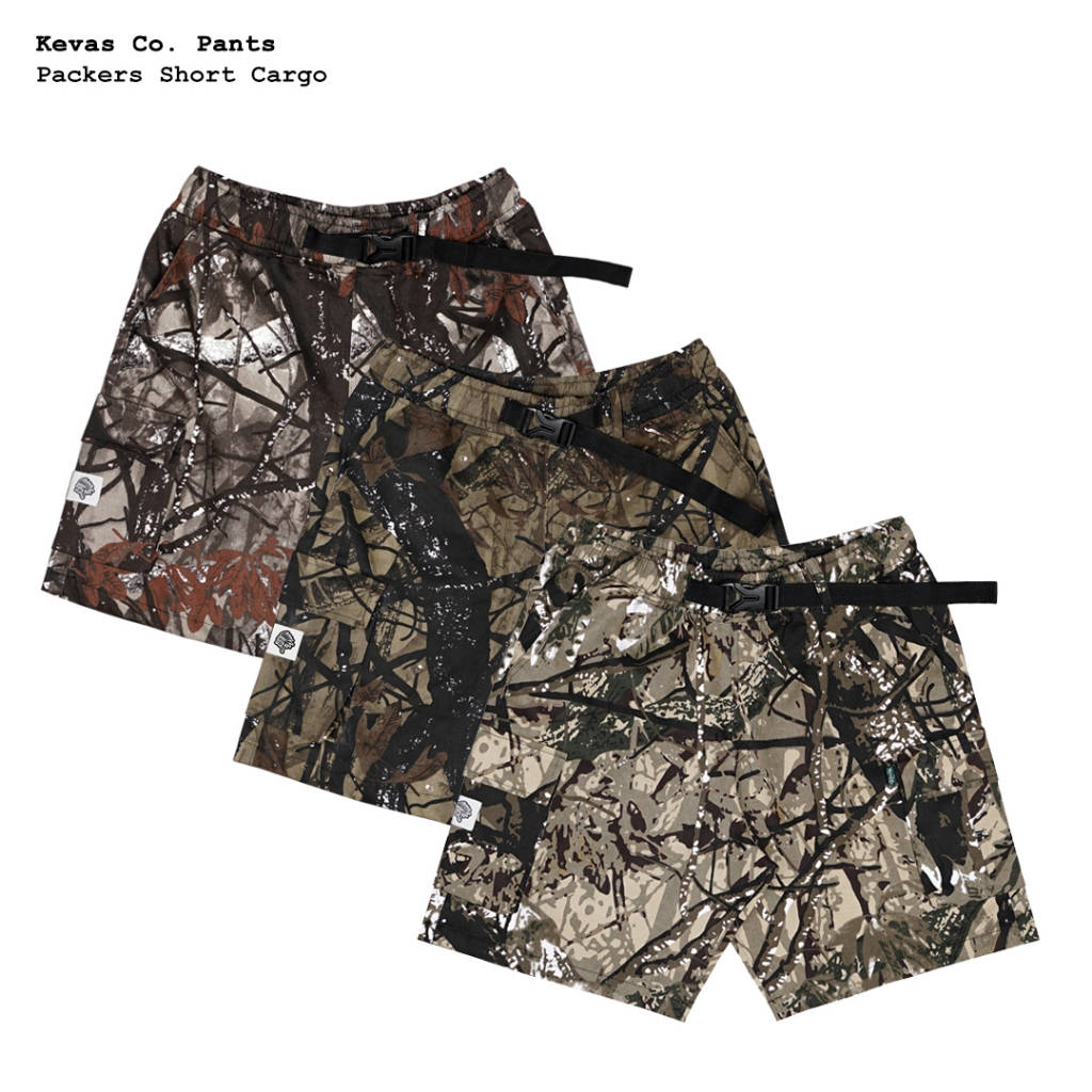 กางเกงคาร์โก้ขาสั้น Kevas Packers