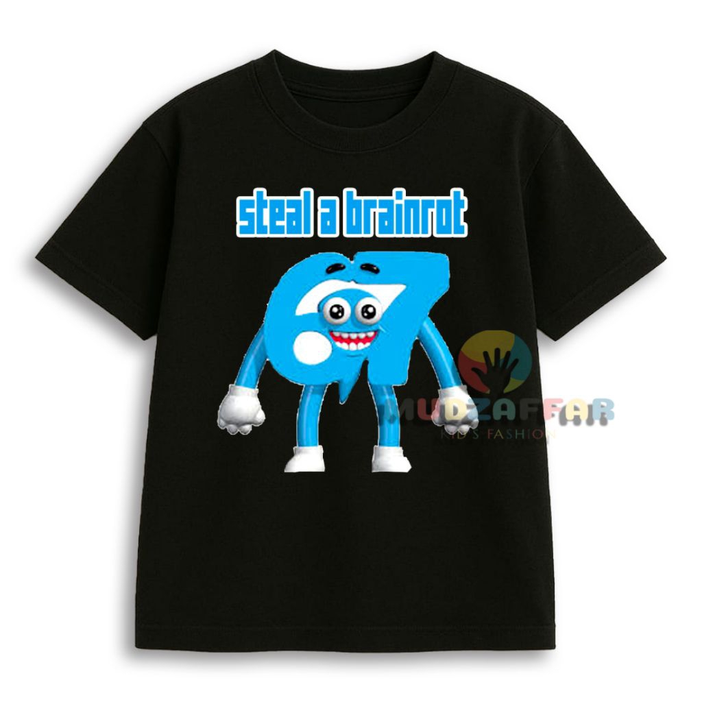 เสื้อยืด TOP CHILDRENS 67 STEALT A BRAINROT CHILDRENS เสื้อยืด STEALT A BRAINROT 67