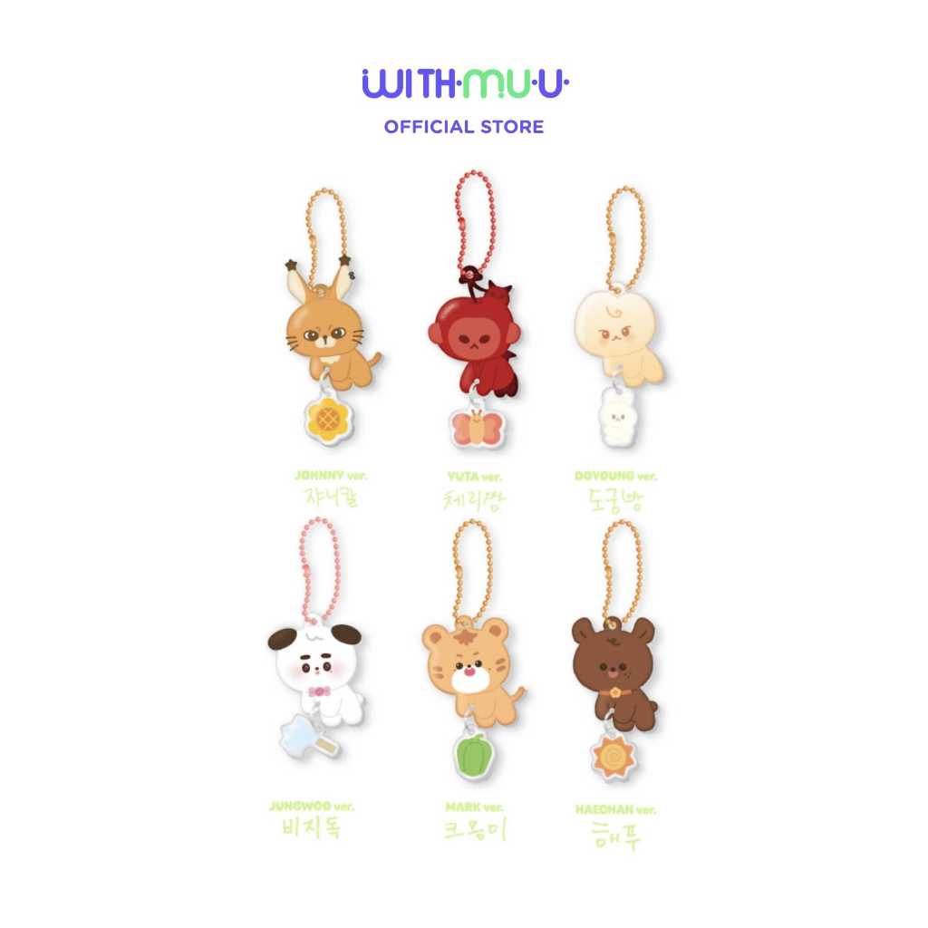 NCT 127 - RANDOM ACRYLIC KEYRING / 2025 NCT 127 CHARACTER [SOM-MOONG-CHILL] MD OFFICIAL