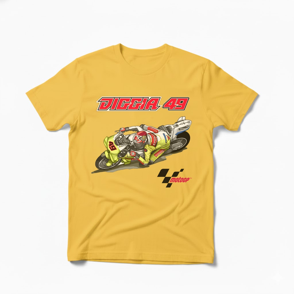 เสื้อยืด Fabio ใน Ginantonio VR46 Racing team_1 เสื้อยืด Unisex Cotton Combad เสื้อผ้า Distro