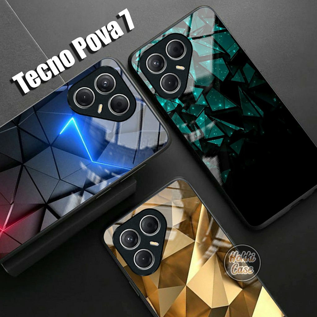 เคส HP Tecno Pova 7 - Tecno Pova 7 Glass Softcase - เคสโทรศัพท์ Tecno Pova 7 - Tecno Pova 7 Silicone