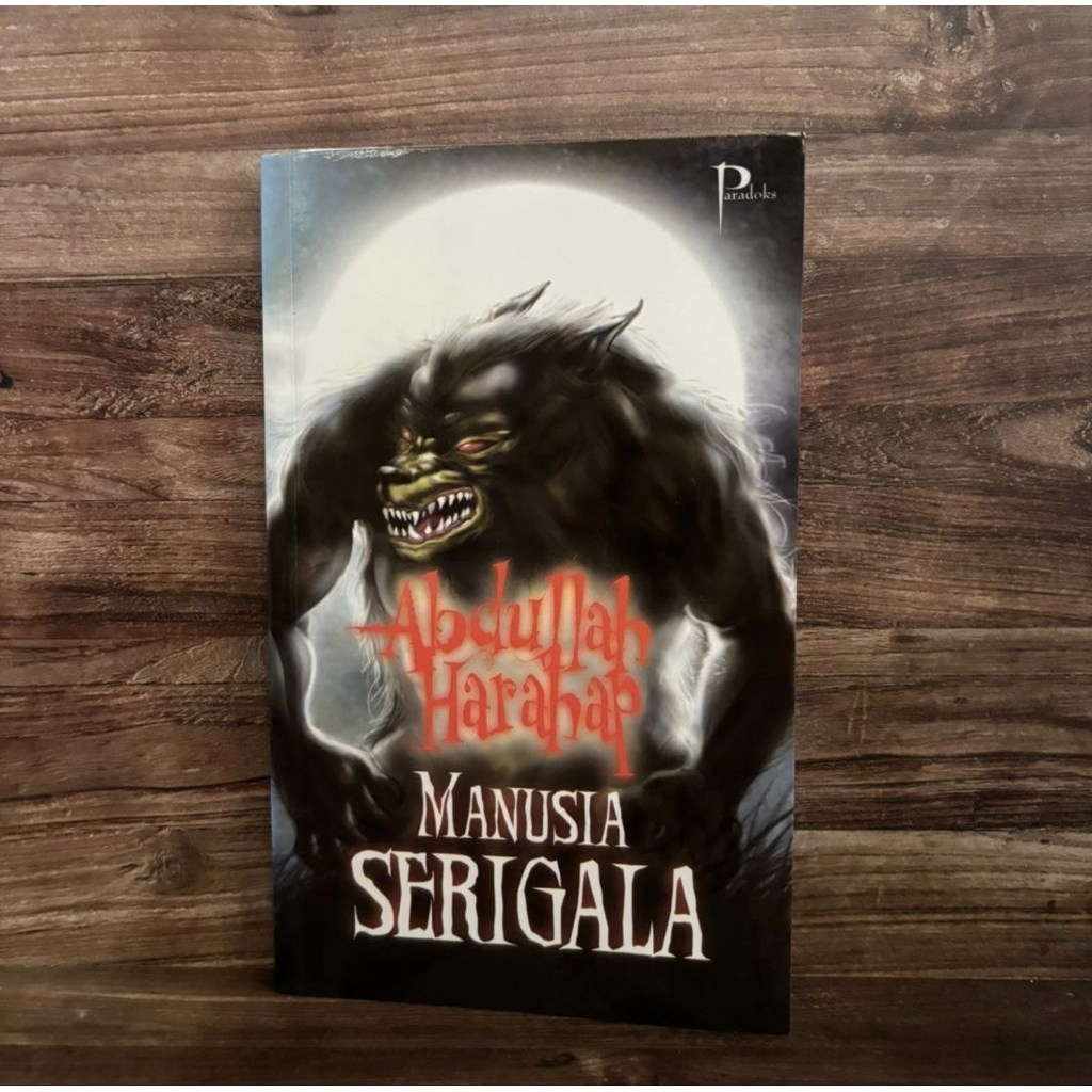 Preloved Novel Wolf Man โดย Abdulah Harahap