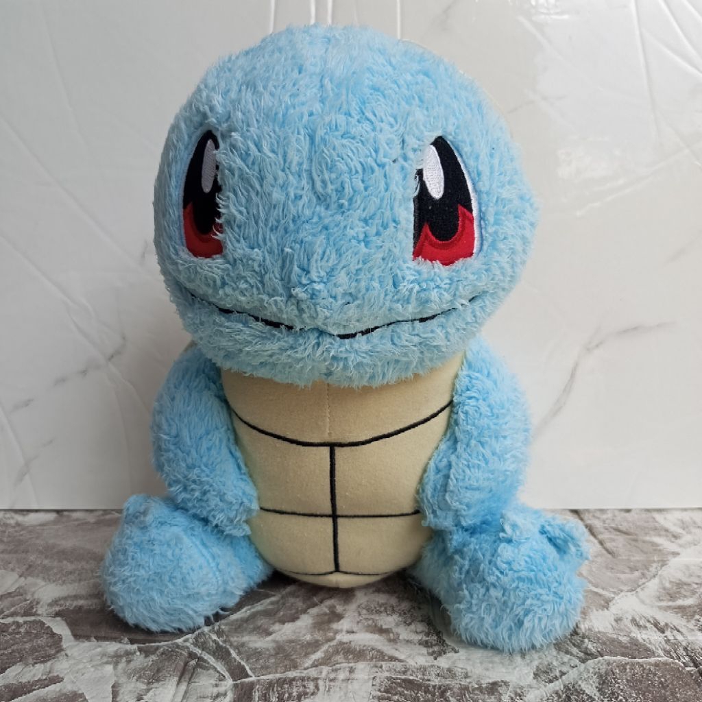 PRELOVED POKEMON SQUIRREL FUR DOLL ขนาดปานกลาง BANPRESTO ORIGINAL PLUSHIE