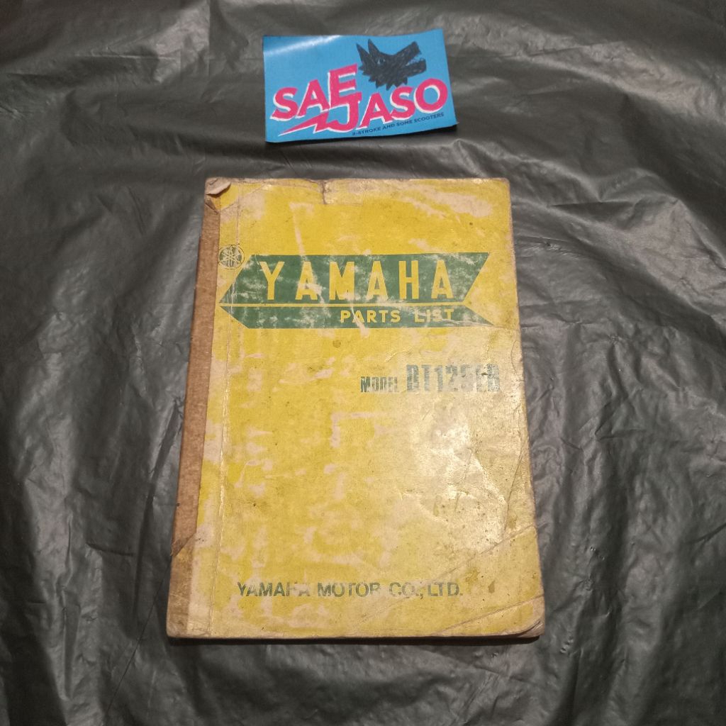 อะไหล่ catalogue part catalog yamaha dt125 dt125fb เดิม