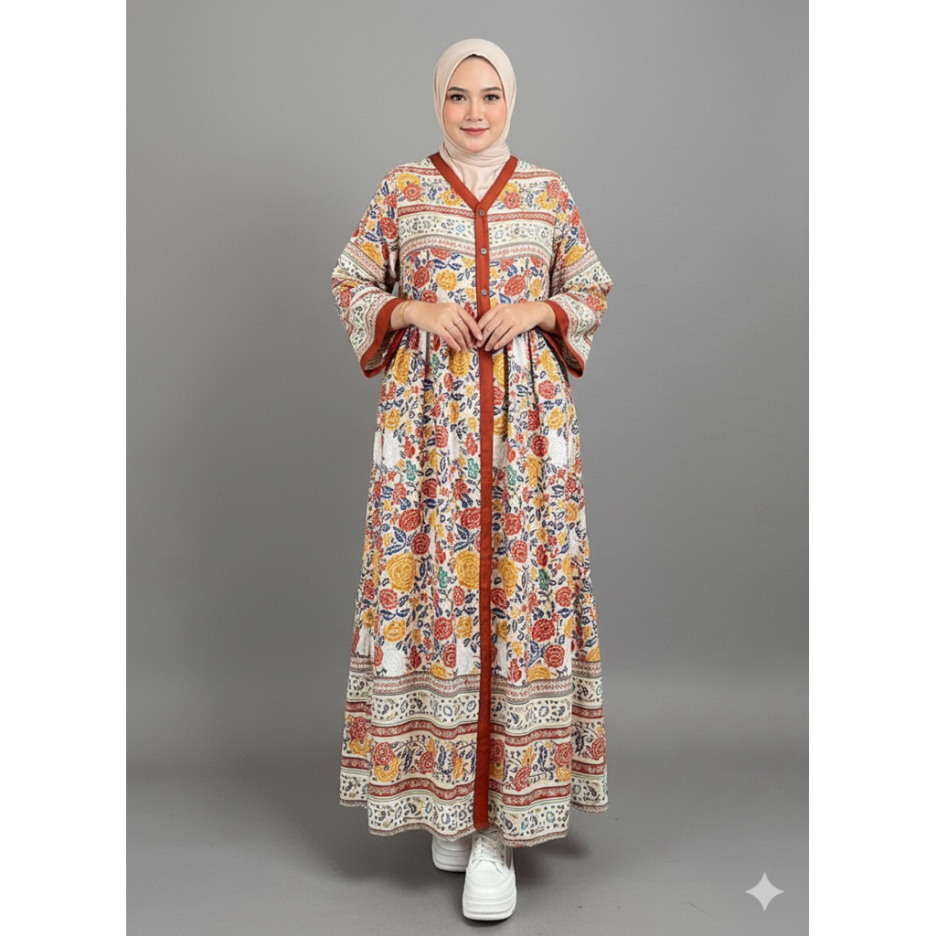 Adelus Dress Kembang Sari