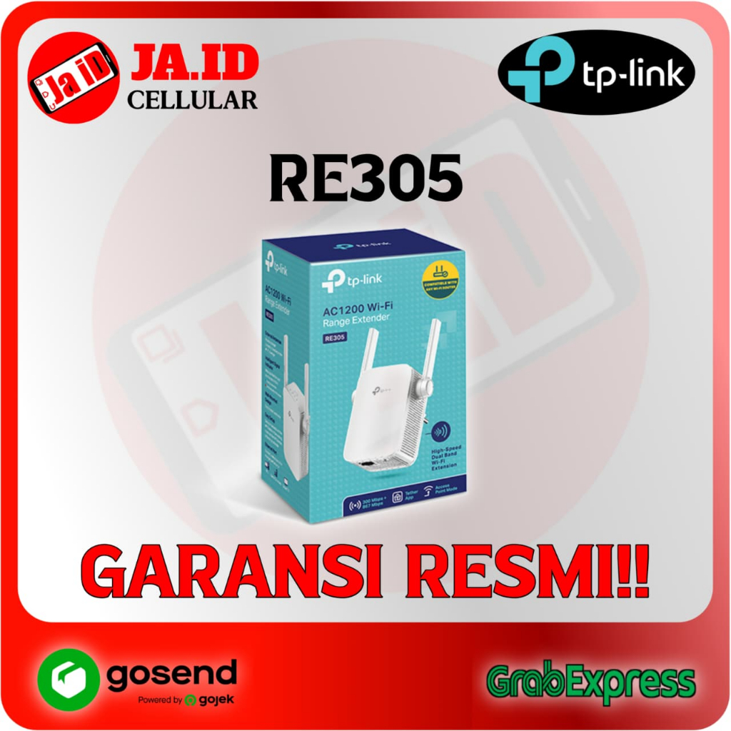 TPLINK RE305 EXTENDER ดั้งเดิมพร้อมการรับประกันอย่างเป็นทางการ