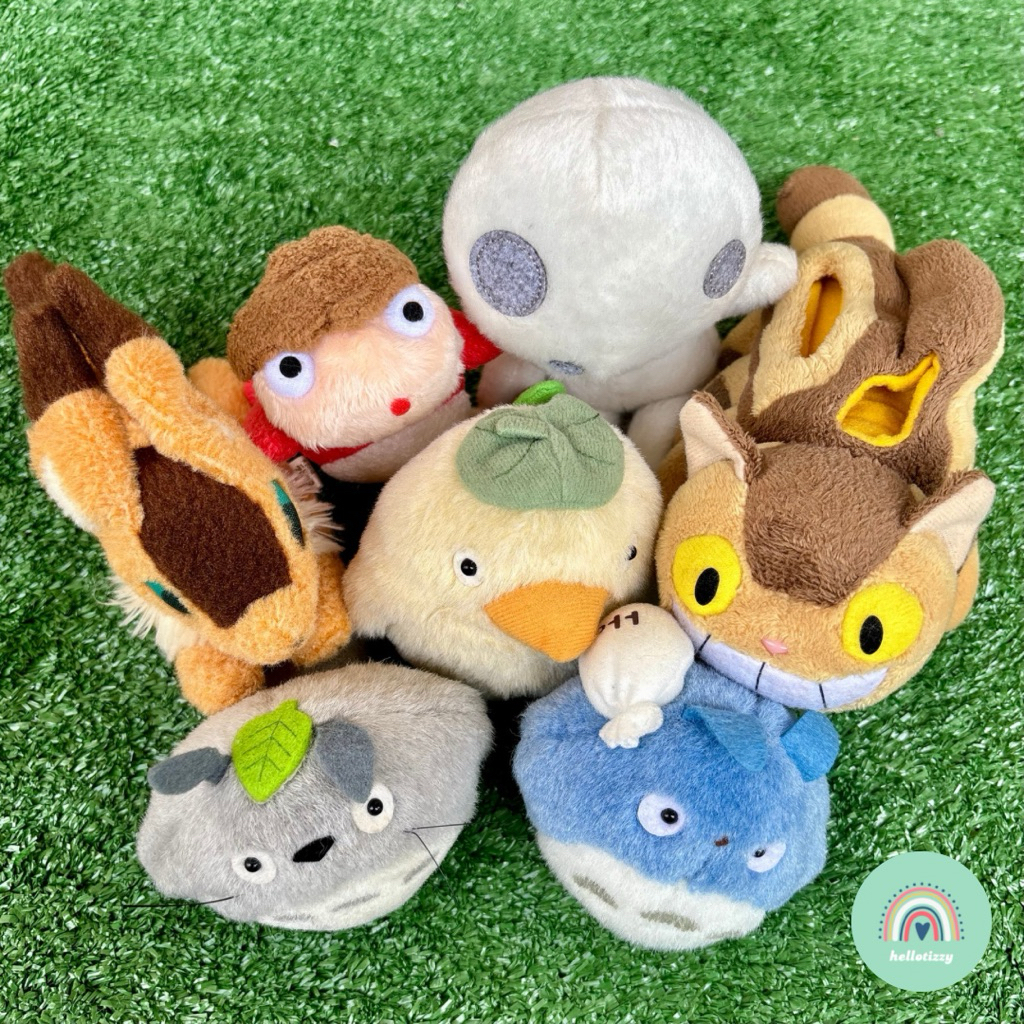 GANTUNGAN Ghibli Studio ตุ๊กตาและพวงกุญแจ