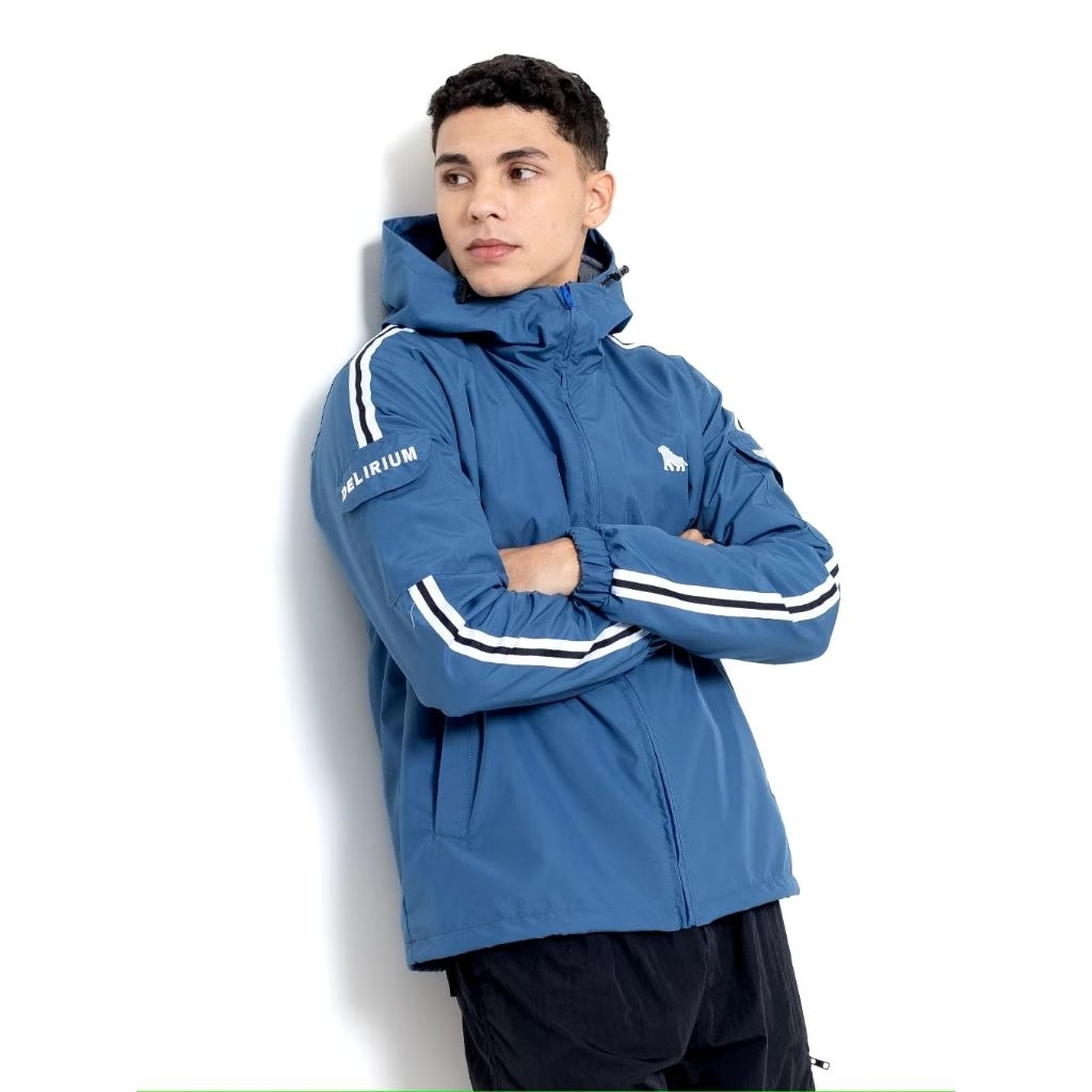 DELIRIUM ORIGINAL WATERRESISTANT LAKERS VARSITY RUNNER JACKET