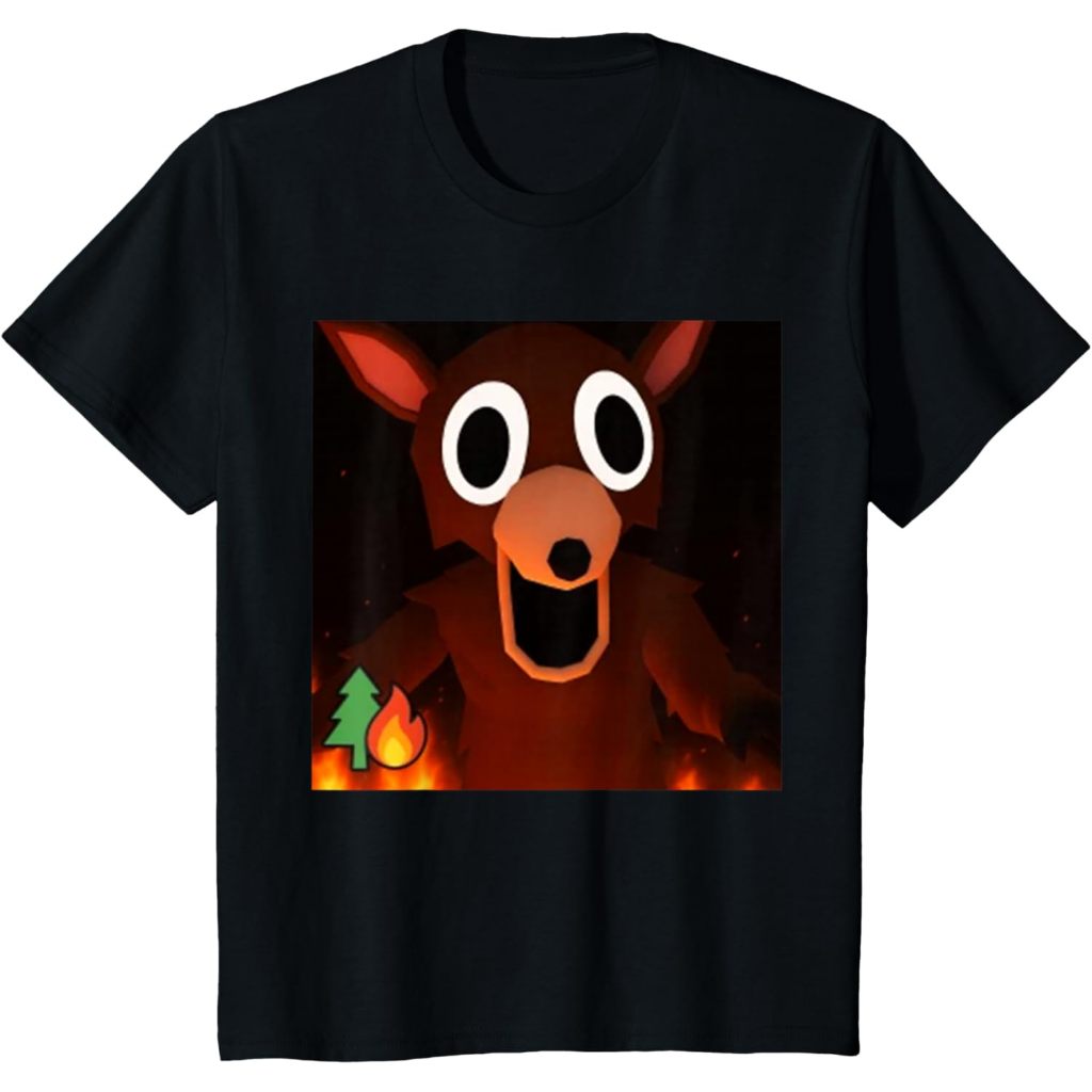 The Deer 99 Nights in The Forest เสื้อยืดสําหรับเด็ก