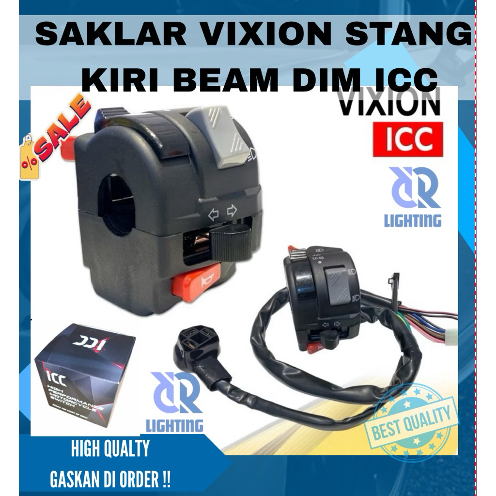 Vixion คานแฮนด์ซ้าย Dim Universal Piw Piw ICC Switch