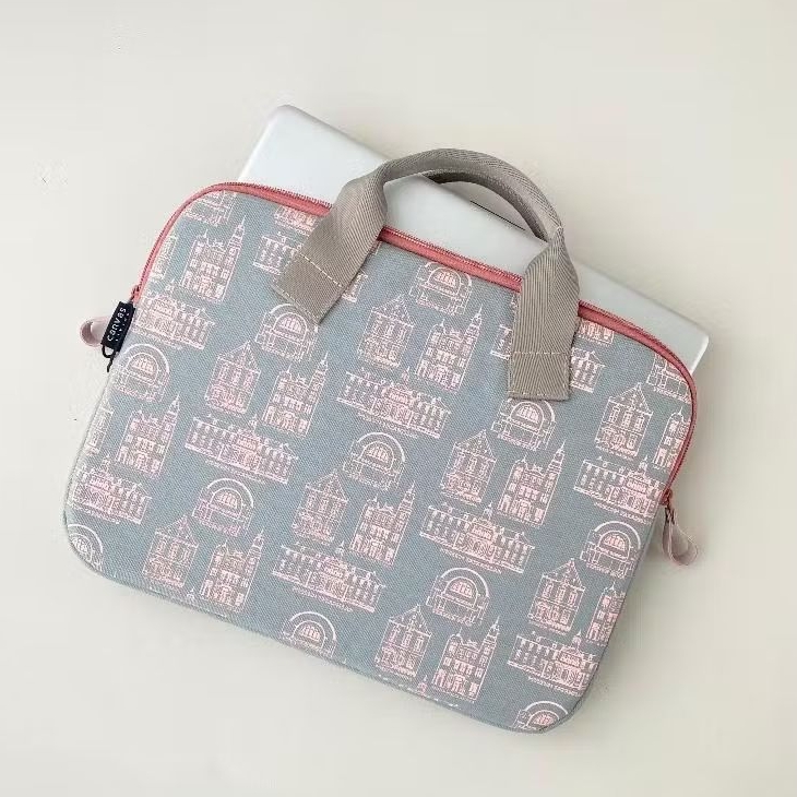 ผู้ให้บริการแล็ปท็อปสีชมพูผ้าใบ Living 14 นิ้ว ปัตตาเวีย