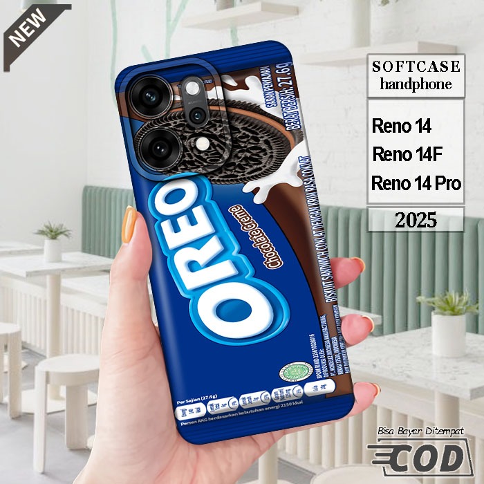 เคส OPPO RENO 14 _OPPO RENO 14F Case _OPPO RENO 14 PRO Case _เคสซิลิโคนสีดําใสยืดหยุ่น