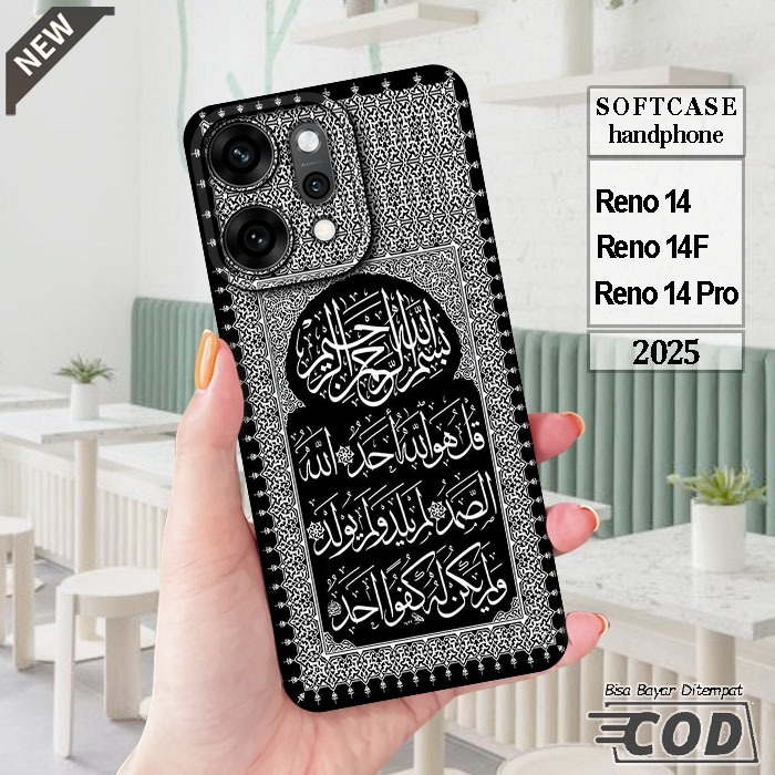 เคส OPPO RENO 14 _OPPO RENO 14F _OPPO RENO 14 PRO _เคสซิลิโคนสีดําใสยืดหยุ่นสุดเท่