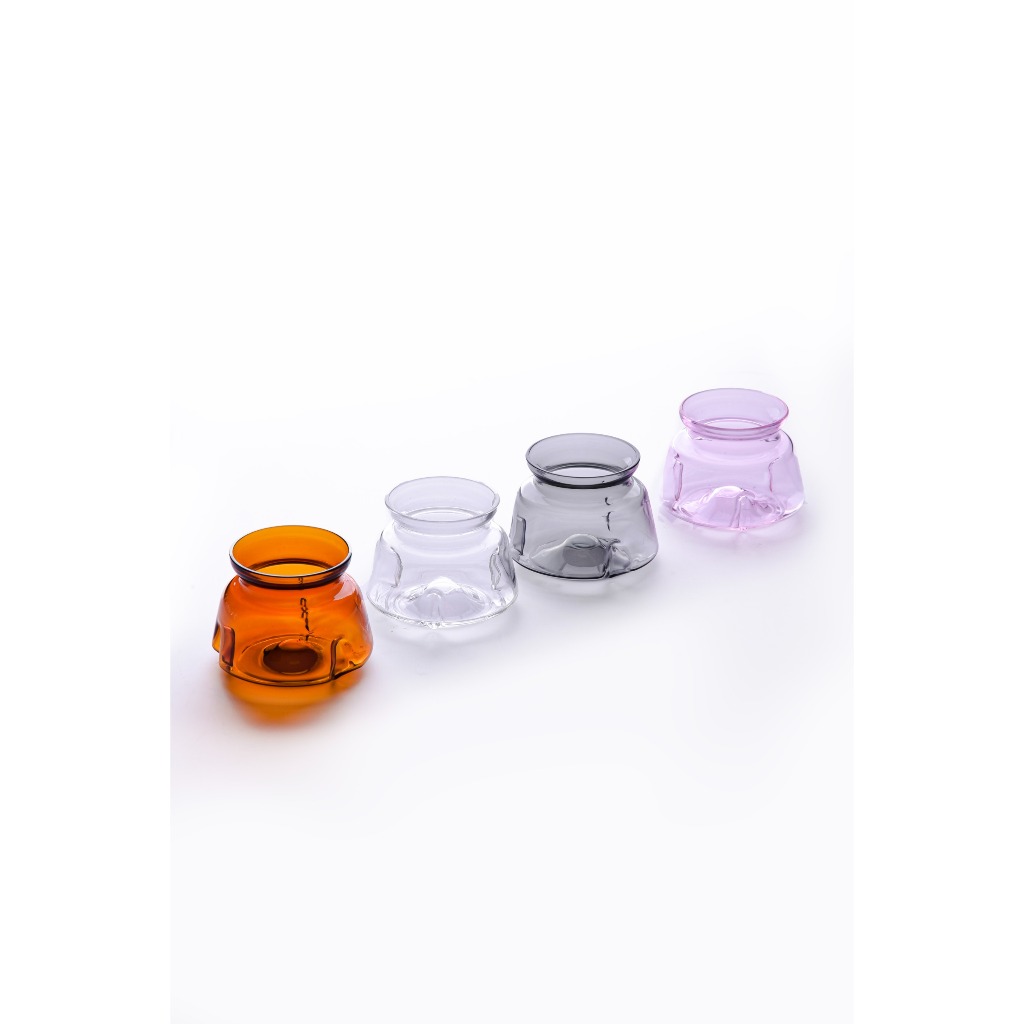 SUJI Cup Samya Sami 50 ml Clear, Black, Dark amber และสีชมพู