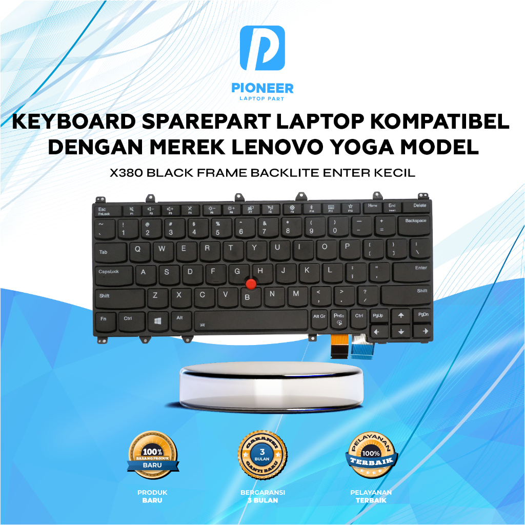 Lenovo Yoga x380 กรอบเล็กเข้าคีย์บอร์ด