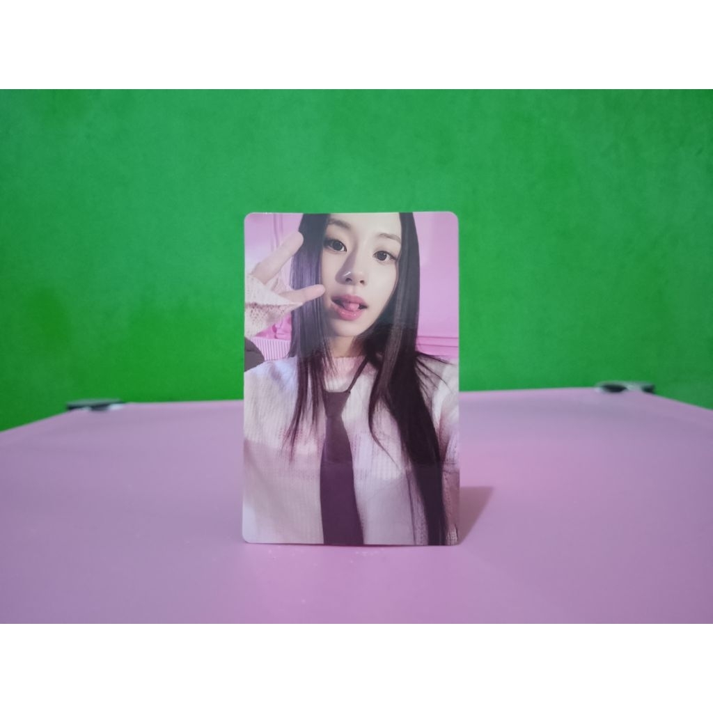 NABATI Photocard x TWICE x AMO - CHAEYOUNG - คอลเลกชันใหม่ Fandom Idol Kpop ONCE