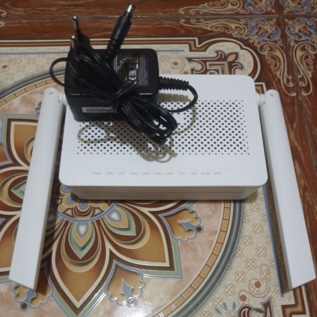 HIJAU ONT ONU MODEM ROUTER HUAWEI 5V5 / EG8145V5 GPON DUALBAND PORT GREEN + ADAPTER