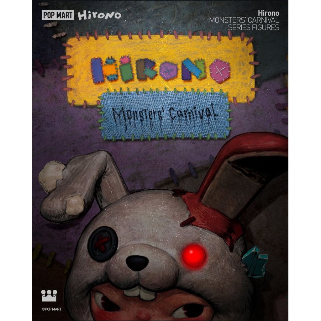 HIRONO MONSTERS CARNIVAL 100% ORGINAL POPMART HIRONO HALLOWEEN